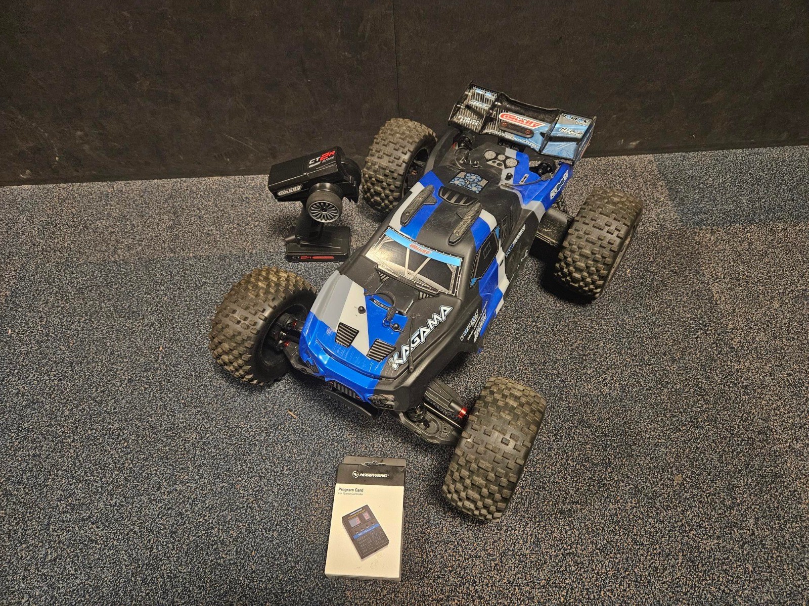 Tweedehands Team Corally Kagama brushless truggy RTR - Blauw (00325769) afbeelding