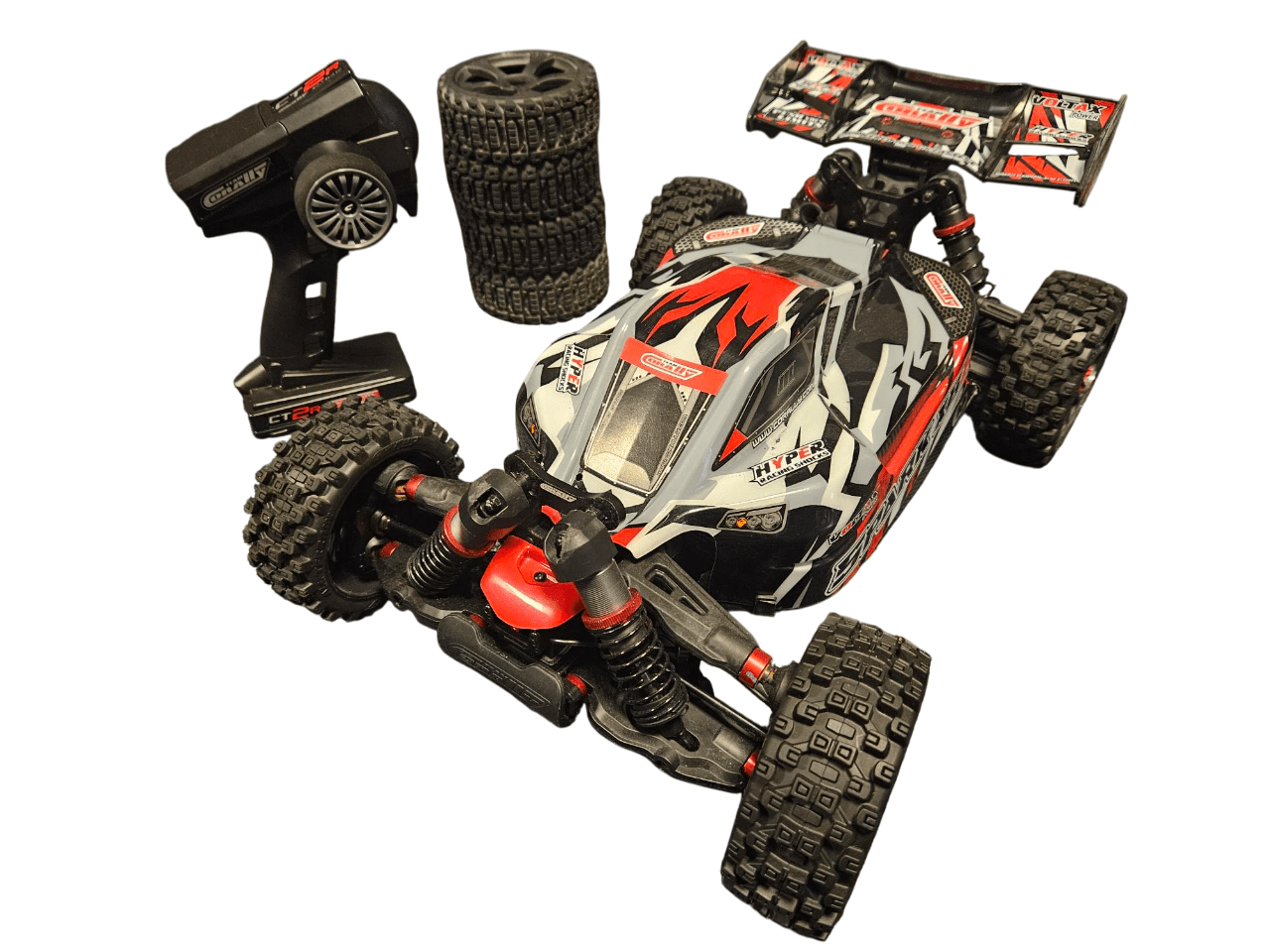 Tweedehands Team Corally Spark XB-6 RTR - Rood afbeelding