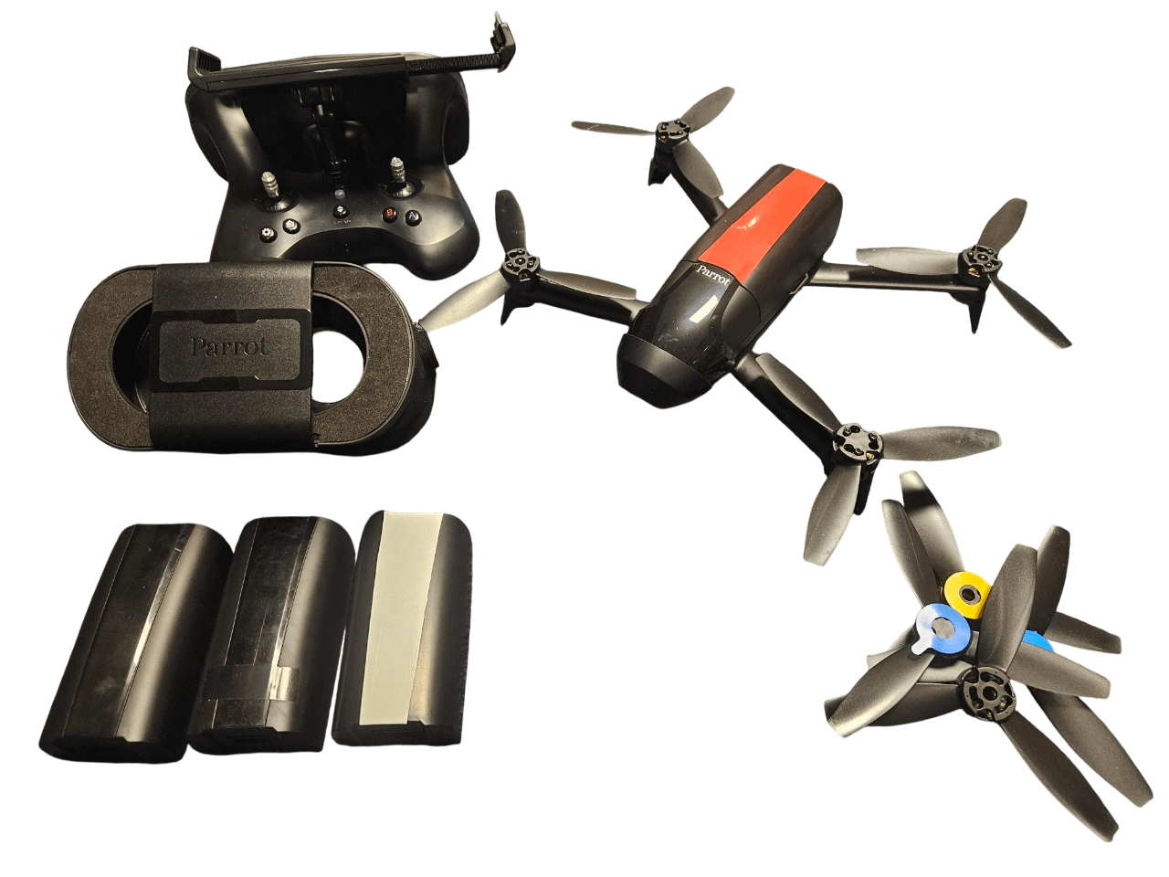 Tweedehands Parrot Bebop 2.0 met diverse accessoires afbeelding