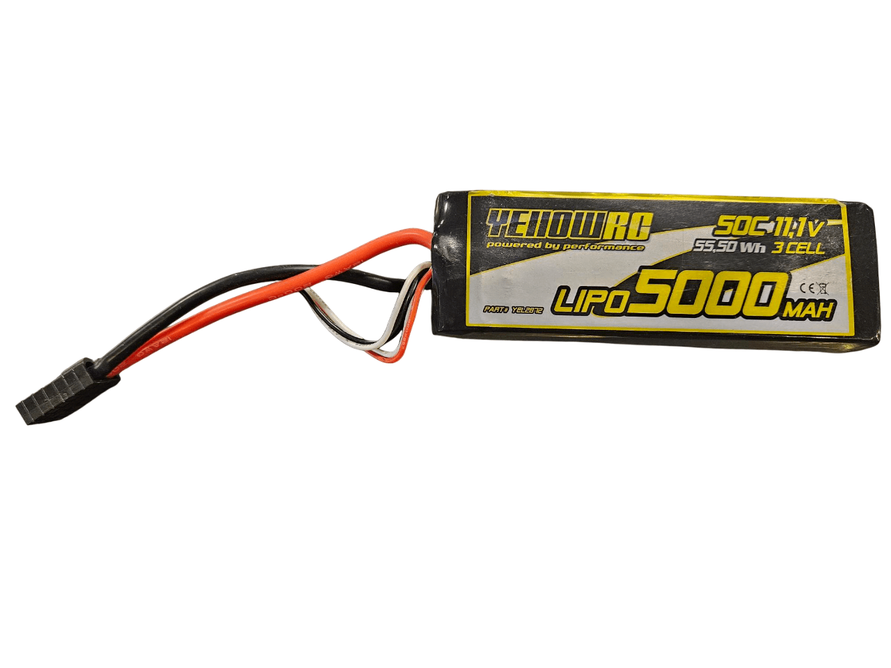 Tweedehands Yellow RC lipo 35c 11,1 volt 5000mah met Traxxas Stekker afbeelding