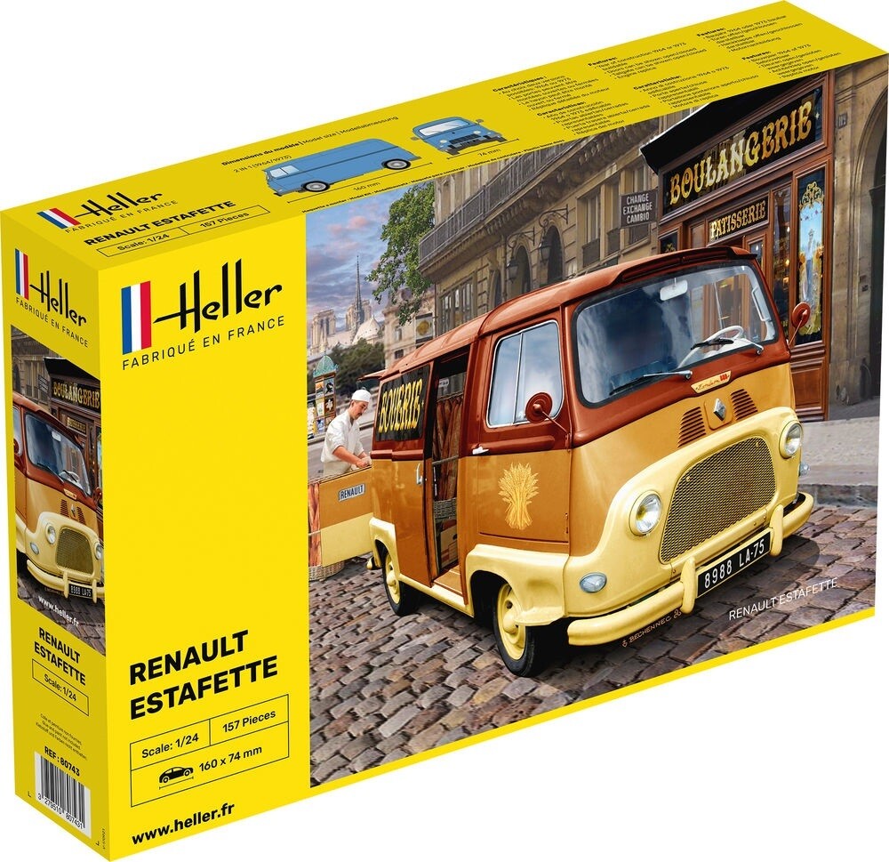 Heller 1/24 Renault Estafette afbeelding