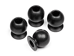 Ball for steering push rod