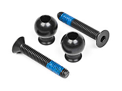 Screw & ball front upper arms