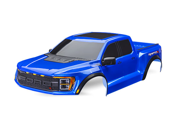 Traxxas - Body, Ford Raptor R, complete (blue) (TRX-10112-BLUE)