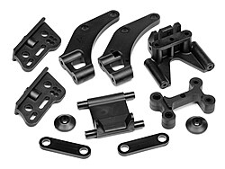Rear brace bulkhead mount