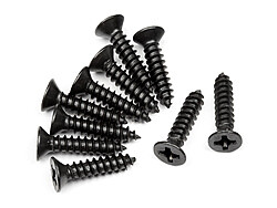 Tp. flat head screw m3*14mm (10pcs)