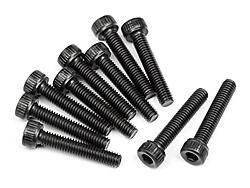 Cap head screw m2.6x14mm (10pcs) afbeelding