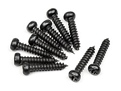 Tp. button head screw m2.6*12mm (10pcs) afbeelding