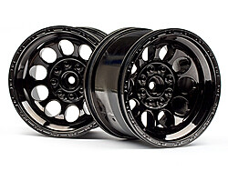 HPI - Bullet st wheels black chrome (pr) (101252) afbeelding