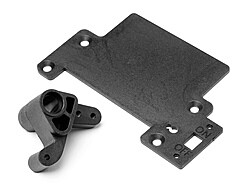 Servo arm,radio tray post,radio tray lid(rx) bullet flux afbeelding