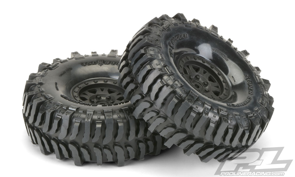 Proline Interco Bogger 1.9" G8 Crawler banden op Impulse 1.9" velgen (2 stuks) afbeelding