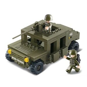 Sluban Army Off-Road Vehicle bouwstenen set (M38-B0297)