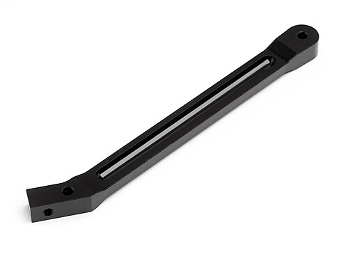 Alum. Rear Chassis Anti Bending Rod Black (101795) afbeelding