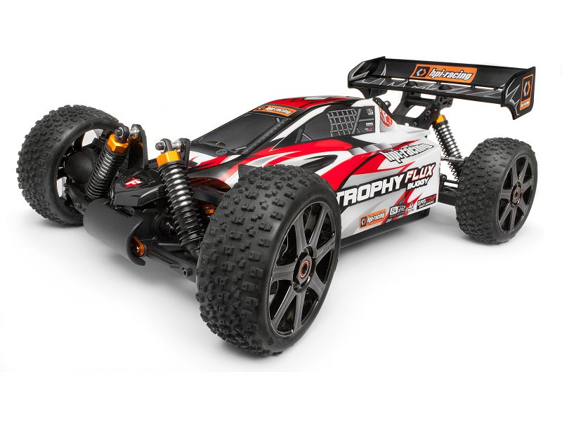 Volledig gespoten body voor de HPI Trophy Flux buggy