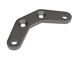 Front upper brace 6x60x4mm (gunmetal) afbeelding