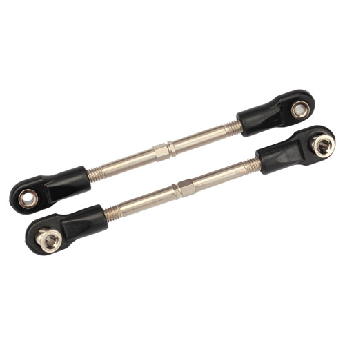 Turnbuckles, toe link, 59mm (78mm center to center) (2) (assembled with rod ends and hollow balls)