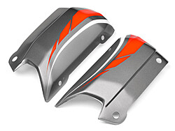Baja 5b buggy painted lower body (gray/white/red) afbeelding