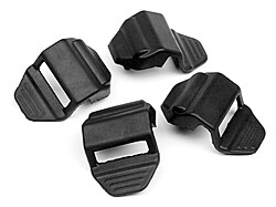 Rubber strap (black/4pcs) afbeelding