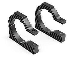 Hd heatsink motor mount plate 10mm (40mm/gray) afbeelding
