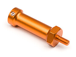 Aluminum wheel hub left (orange) afbeelding