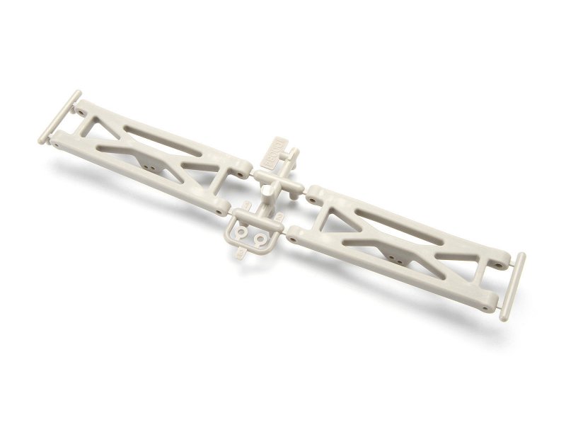 Firm front suspension arm set (white)