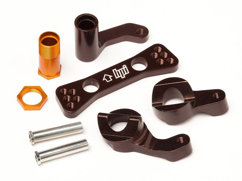 High performance alum. steering rack set (brown) afbeelding
