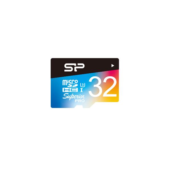 Silicon Power Micro SDHC card Superior Pro 32GB met adapter afbeelding