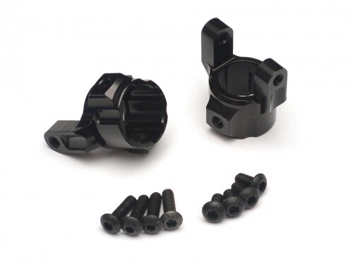 Boom Racing Axial SCX10 Aluminium Castor Block 2pcs - Black