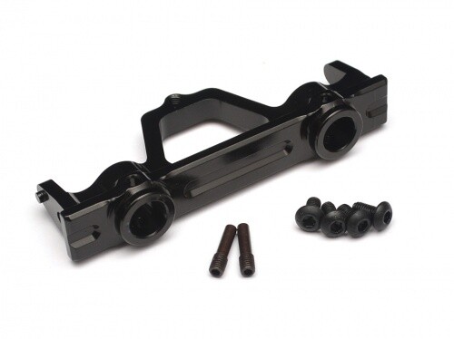 Boom Racing Axial SCX10 Aluminium Rear Bumper Mount - Black