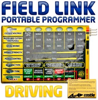 Castle Creations field programmeerkaart