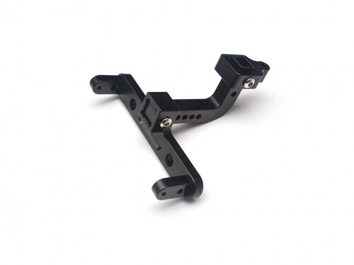 Boom Racing Axial SCX10 Alloy Adustable Tow Hitch - Black