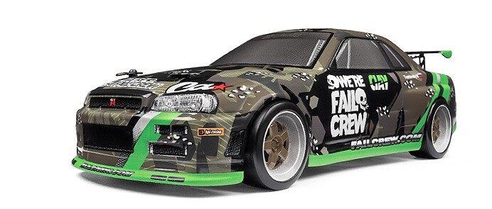 HPI 1/18 Micro RS4 Fail Crew Nissan Skyline GT-R RTR