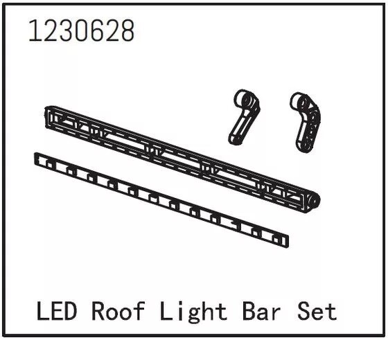 Absima - Roof Light Bar Set (1230628) afbeelding