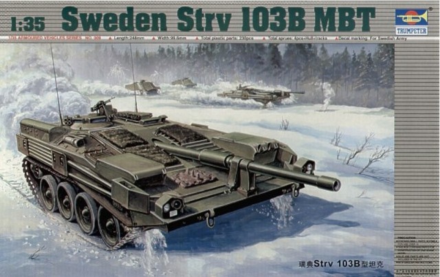 Trumpeter 1/35 Sweden Strv 103B MBT afbeelding