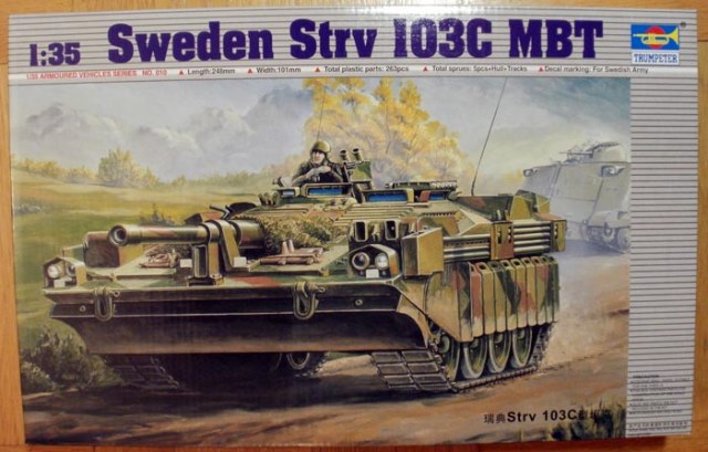 Trumpeter 1/35 Sweden Strv 103C MBT afbeelding