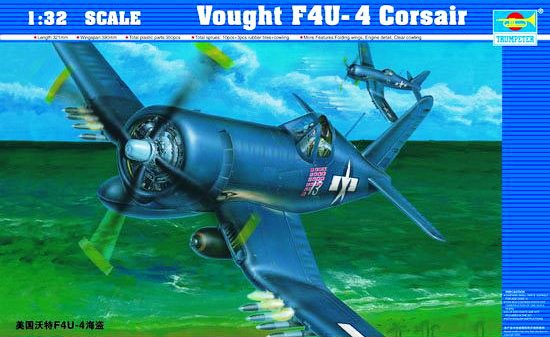 Trumpeter 1/32 Vought F4U-4 Corsair afbeelding