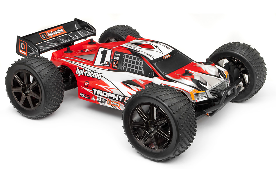 HPI Trophy 4.6 nitro truggy RTR afbeelding