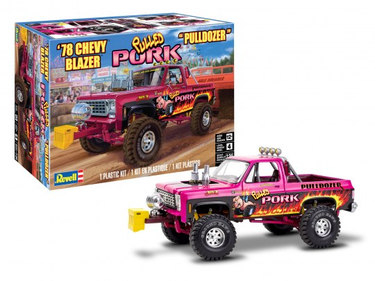 1:24 Revell 14532 1978 Chevy Blazer Pulldozer Plastic kit