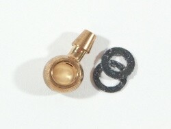 Fuel line fitting/washer set afbeelding