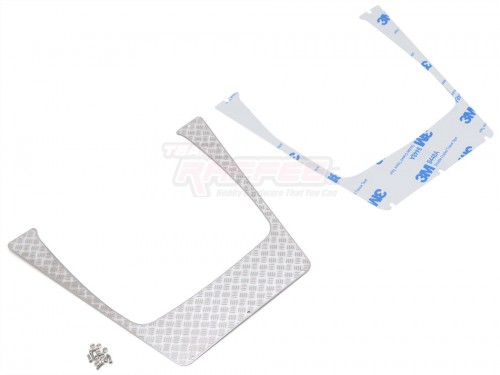 Metal Hood Diamond Plate voor de Traxxas TRX-4