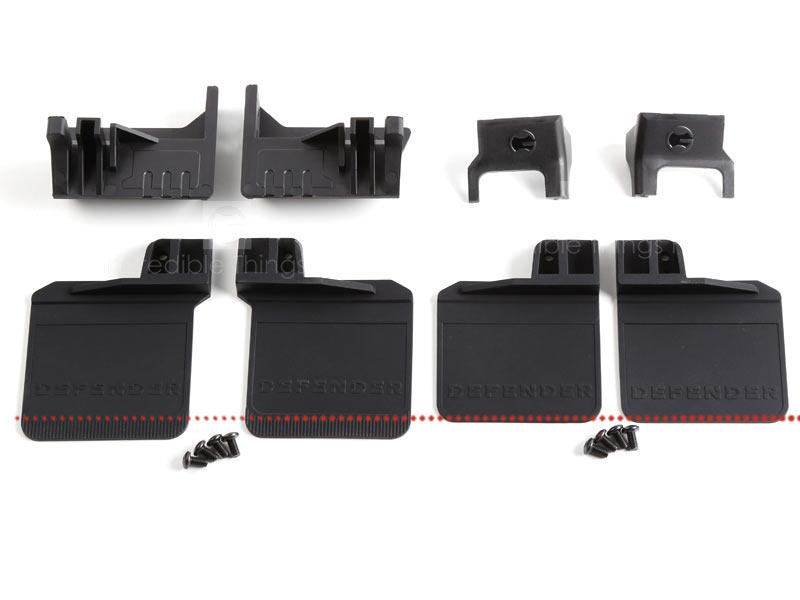 Complete Rubber Mud Flaps voor de Traxxas TRX-4