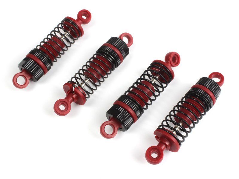 Maverick RC - Shock Absorber Set Red/4pc (MV150519)