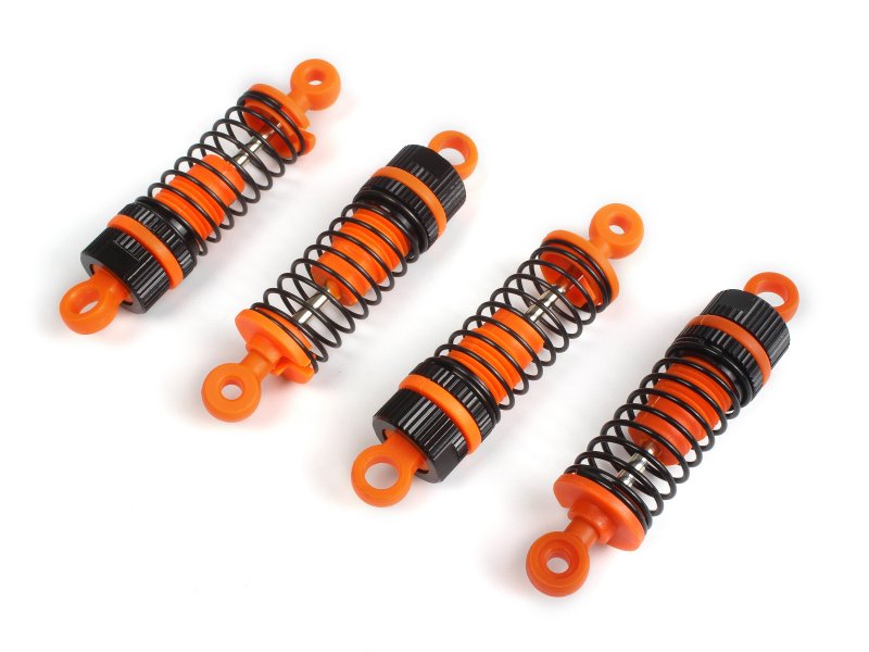 Maverick RC - Shock Absorber Set Orange/4pc (MV150520)