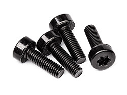 HPI - Wide cap head torx screw m5x16mm (4pcs) (15458) afbeelding