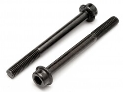 Flanged cap head screw m5x52mm (2pcs)