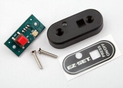Push button, remote/ switch cover/ 2x12 cm (2)