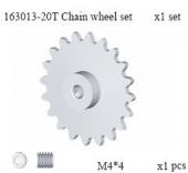 163013 20t chain wheel set afbeelding