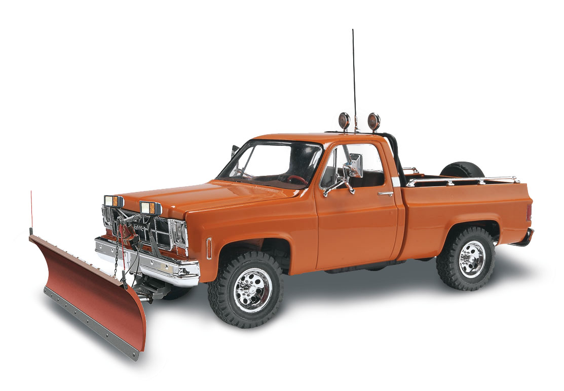 Revell 1/24 GMC Pickup With Snow Plow afbeelding