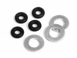 Aluminium gasket set fro full speed adjustment (12r sc evo.ii afbeelding