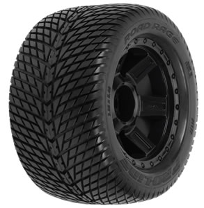 Road Rage 3.8" (Traxxas Style Bead) Straatbanden met velg 2 stuks